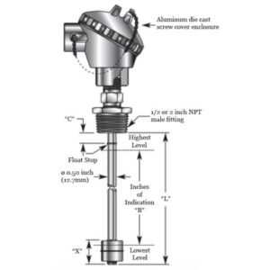 Intempco LFT01 Float Level Transmitter
